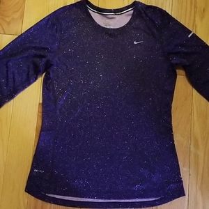 Nike running long sleeve shirt